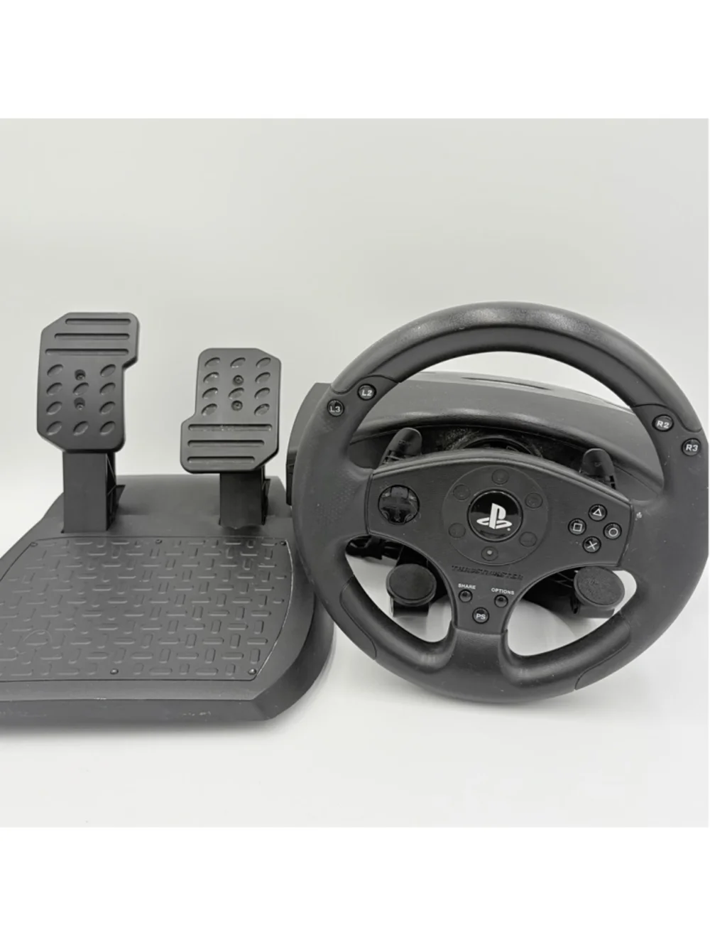 Thrustmaster T80 Racing Wheel and Pedals for PlayStation PS3 PS4 Wired Black